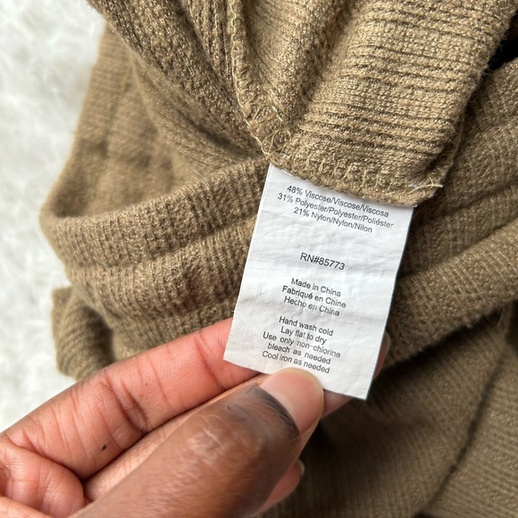 O’Neill Olive Green Ribbed Knit Joggers Size XS - Picture 9 of 9